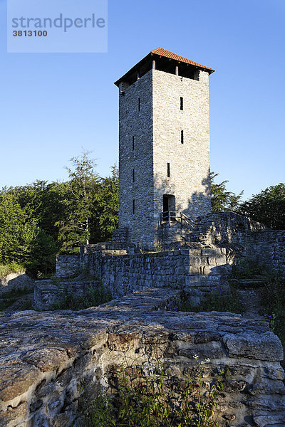 Burgruine Altnußberg bei Geiersthal   Bayerischer Wald   Niederayern Deutschland