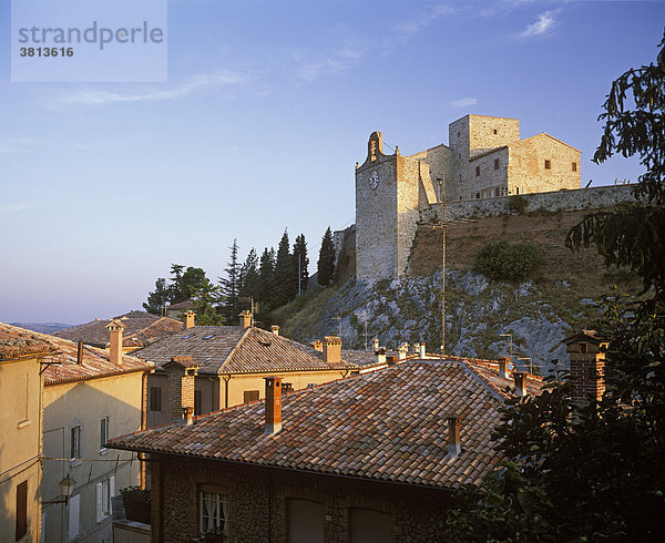Malatesta-Burg  Verucchio  Marecchia-Tal  Emilia-Romagna  Italien