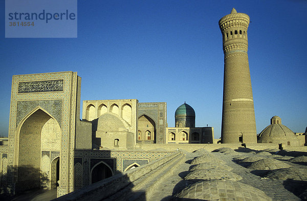 Kalon Moschee und Kalon Minarett in Buchara  Usbekistan