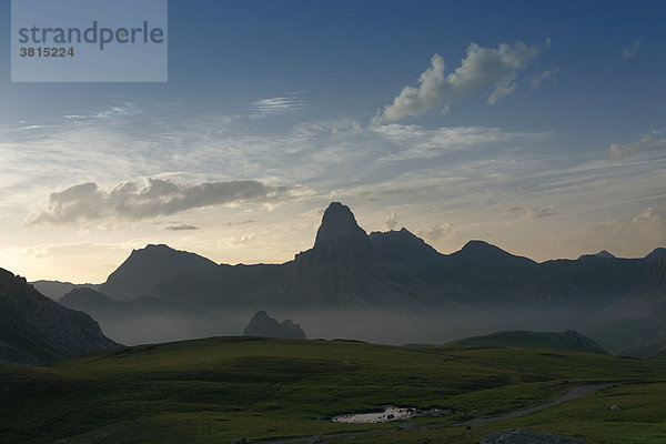 Rocca la Meja über Piano della Gardetta in den piemontesischen Alpen  Italien