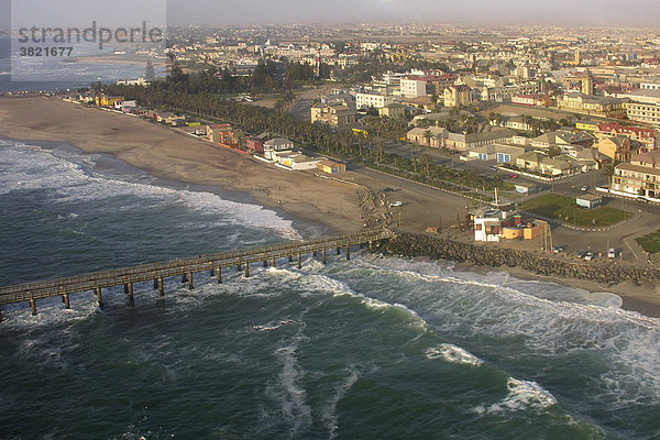 Afrika  Namibia  Swakopmund  Luftbild