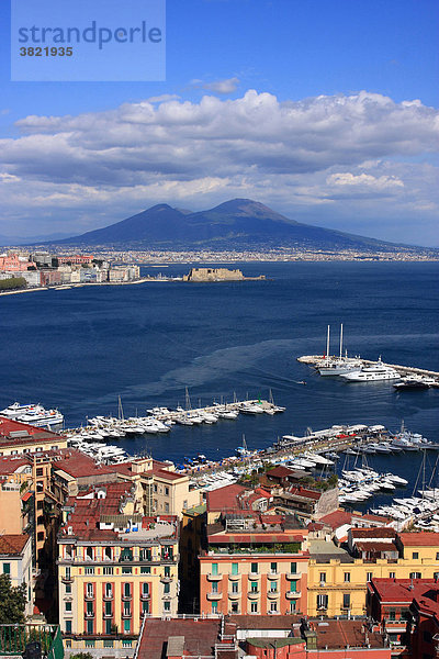 Vulkan Ansicht Kampanien Italien Neapel