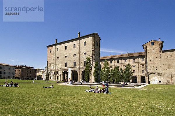 Parma Emilia Romagna Italien Palazzo della Pilotta mit der Galleria Nazional