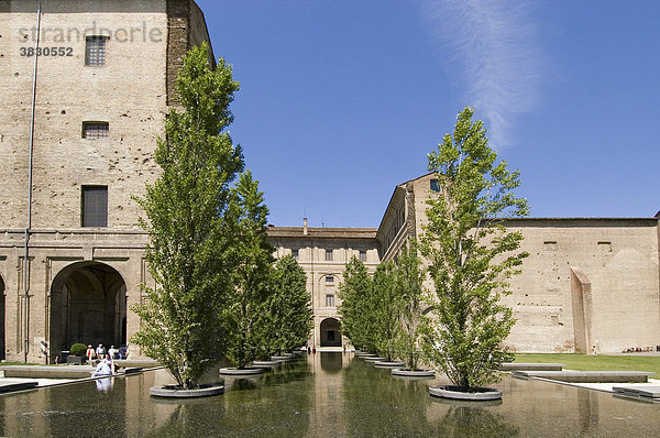 Parma Emilia Romagna Italien Palazzo della Pilotta mit der Galleria Nazional