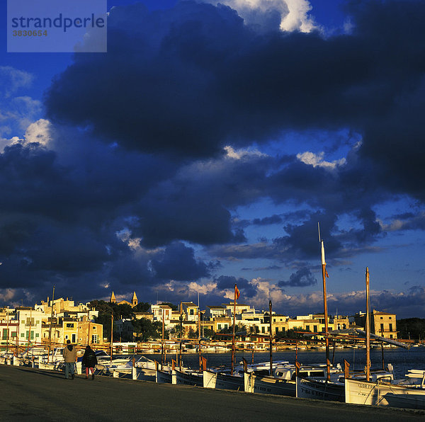 Porto Cooom Mallorca Spanien Ostküste alter Hafen