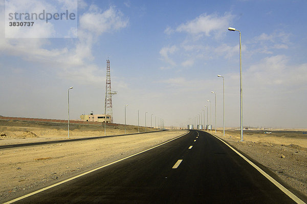 Aegypten  Fahrt Marsa Alam >Hurghada  Wüstenstrasse