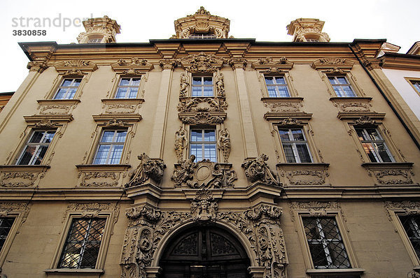 Fassade  Bamberg  Oberfranken  Bayern