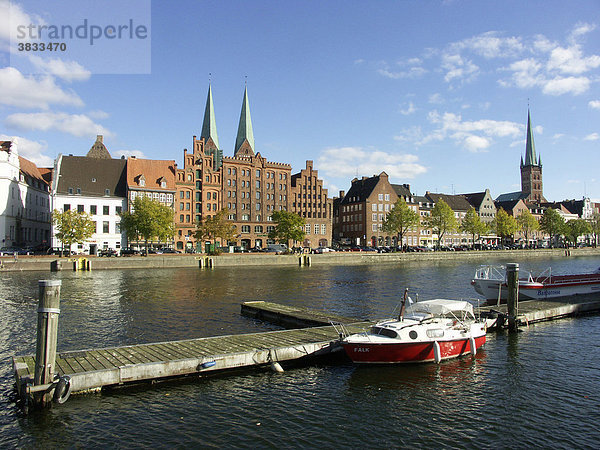 Ansicht der Hansestadt Lübeck