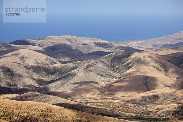 Blick vom Aussichtspunkt Mirador de Morro Velosa   Fuerteventura   Kanarische Inseln