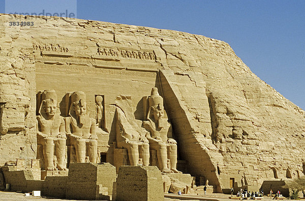 Abu simbel ägypten