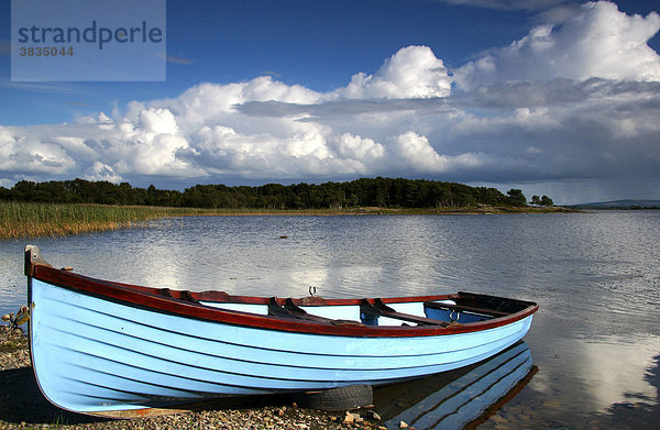 Boot am Loch Conn