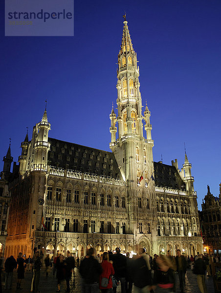 Belgien / Brüssel: Rathaus am Grote Markt