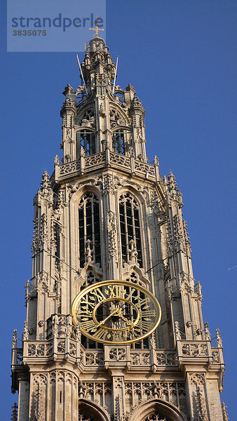 Belgium  Antwerp  flemish  gothic cathedral  Our Lady