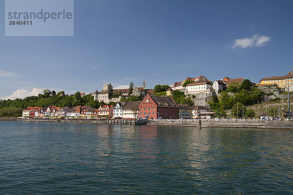 Historische Altstadt von Meersburg am Bodensee  Baden-Württemberg  Deutschland  Europa