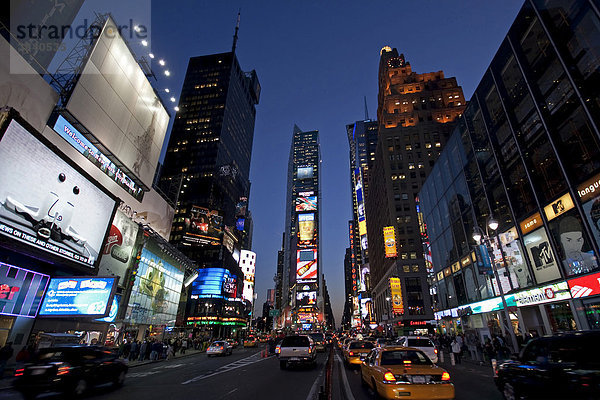Times Square  Manhattan  New York City  USA
