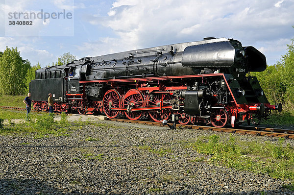Dampflokomotive Nr. 01 0509-8  Deutsches Dampflokomotiv-Museum  Neuenmarkt  Franken  Bayern  Deutschland  Europa
