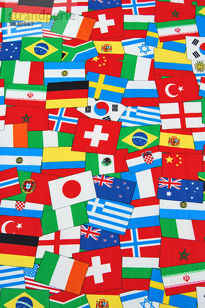 Fahnen  Flaggen  international  weltweit  global  viele