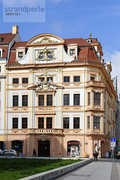 Romanushaus  Katharinenstraße  Leipzig  Sachsen  Deutschland  Europa