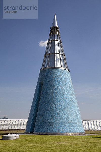 Pyramide auf der Dachterrasse  Kunstmuseum  Bonn  Rheinland  Nordrhein-Westfalen  Deutschland  Europa