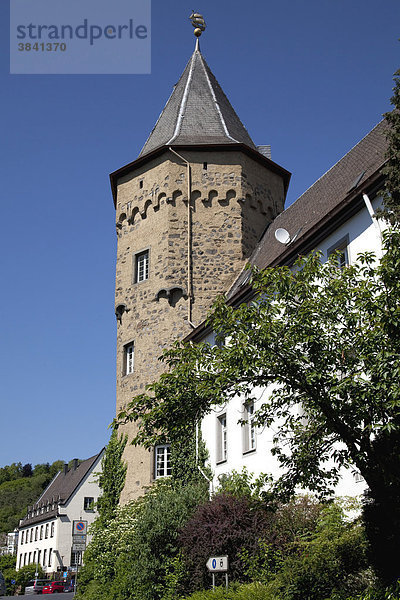 Burg Linz  Linz am Rhein  Rheinland  Rheinland-Pfalz  Deutschland  Europa