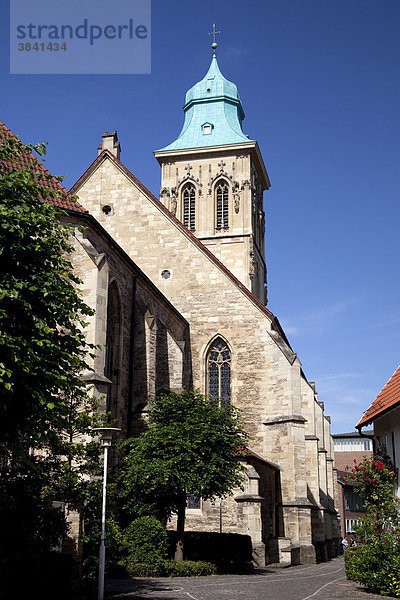Pfarrkirche St. Martini  Stadt Münster  Münsterland  Nordrhein-Westfalen  Deutschland  Europa