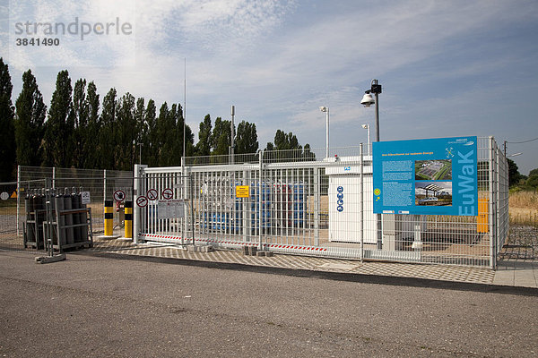 Wasserstoff-Projekt Emscher-Kläranlage  Bottrop  Ruhrgebiet  Nordrhein-Westfalen  Deutschland  Europa