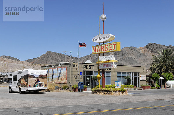 Post Office Market  nahe des Death Valley Nationalpark  Kalifornien  USA  Nordamerika