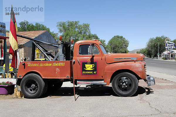 Oldtimer  Abschleppwagen  Route 66  Seligman  Arizona  USA  Nordamerika