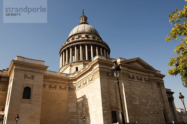 PanthÈon  Pantheon  Mahn- und Grabmal für die Helden Frankreichs  Quartier Latin  Paris  Ile de France  Frankreich  Europa