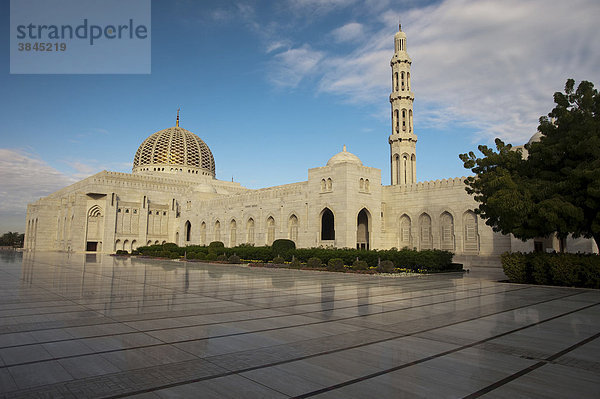 Sultan Quaboos Grand Mosque  Capital Area  Oman  Naher Osten