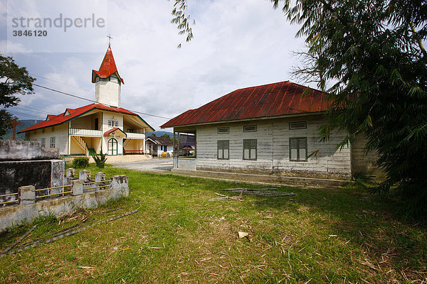 Dr. Ludwig Ingwer Nommensen-Gedenkstätte  Tarutung  Batak Region  Sumatra  Indonesien  Asien