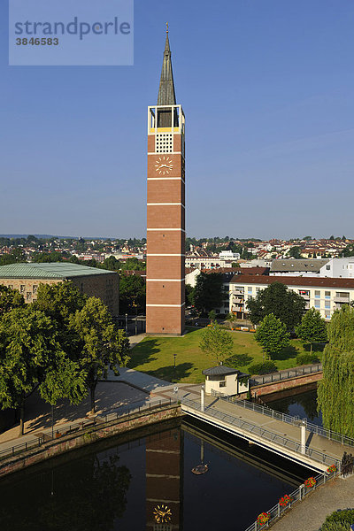 Stadtkirche Pforzheim  Enzkreis  Baden-Württemberg  Deutschland  Europa