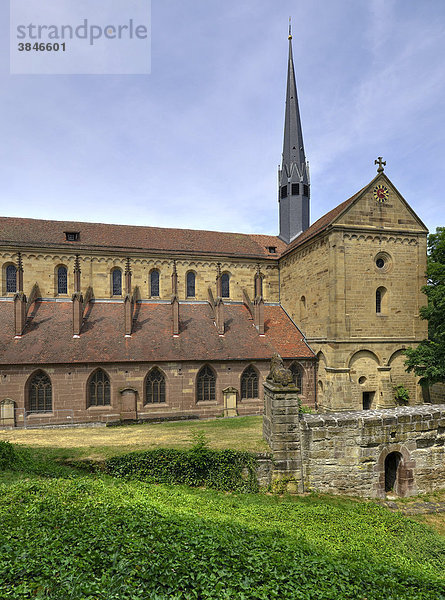 Klosterkirche  Kloster Maulbronn  Zisterzienserabtei  UNESCO Weltkulturerbe  Kraichgau  Baden-Württemberg  Deutschland  Europa