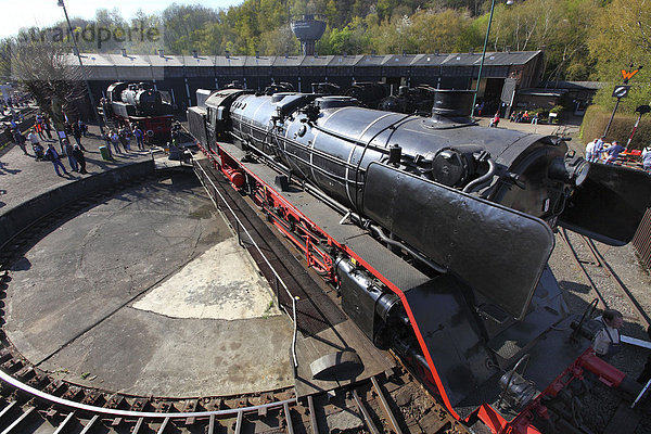 Dampflok-Tage  Eisenbahnmuseum  Dahlhausen  Bochum  Nordrhein-Westfalen  Deutschland  Europa