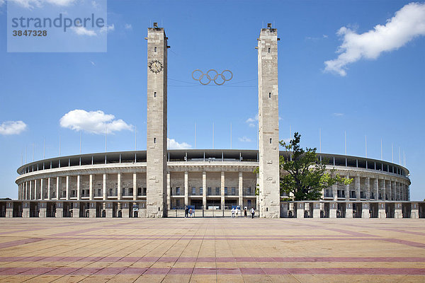 Olympiastadion  Berlin  Deutschland  Europa