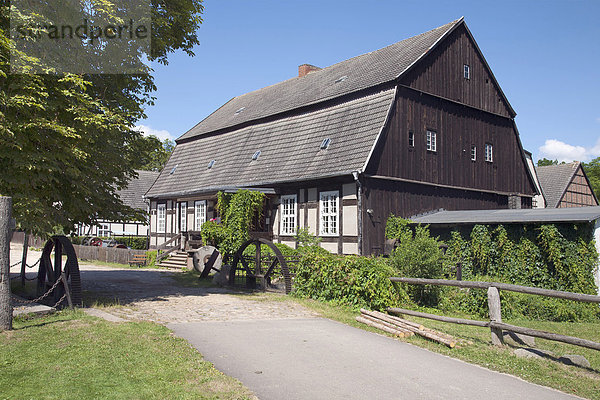 Klostermühle Museum  Boitzenburg  Uckermark  Brandenburg  Deutschland  Europa