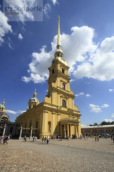 Peter-und-Paul Kathedrale  St. Petersburg  Russland  Europa