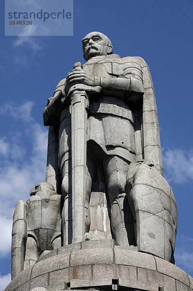 Bismarck-Denkmal  Hamburg  Deutschland  Europa