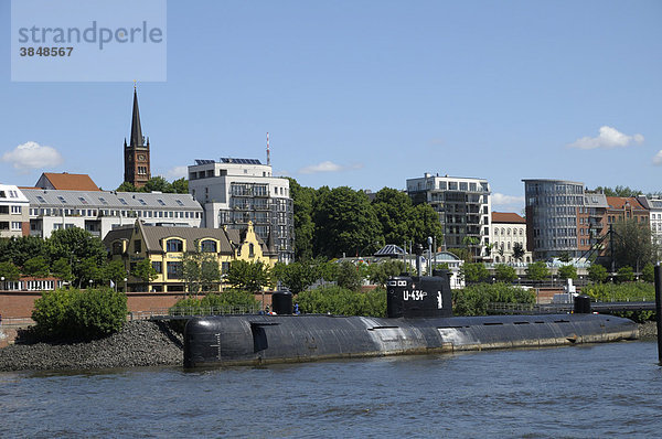 Museum U-Boot U-434  Hamburg  Deutschland  Europa