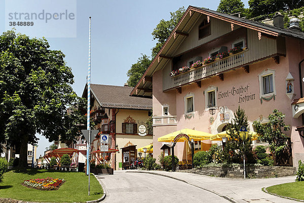 Hotel Gasthof Hofwirt  Markt Neubeuern  Oberbayern  Deutschland  Europa