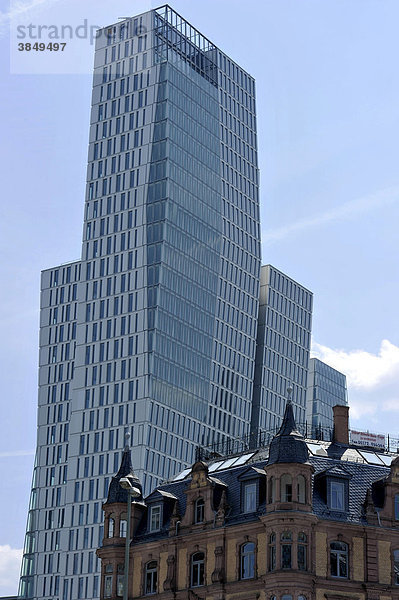 Hochhaus Palais Quartier  Zeil  Frankfurt am Main  Hessen  Deuschland  Europa