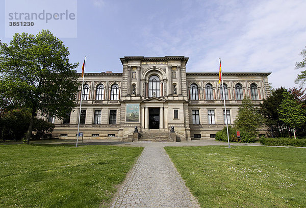 Bibliotheca Augusta  Hauptgebäude der Herzog August Bibliothek  Wolfenbüttel  Niedersachsen  Deutschland  Europa