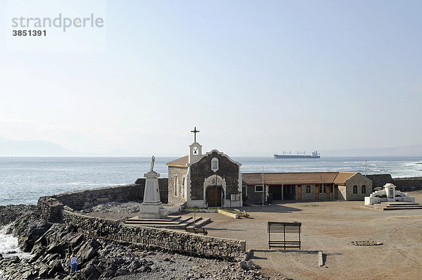 Militärkapelle  Küste  Antofagasta  Norte Grande  Nordchile  Südamerika