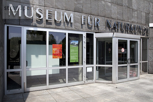 Museum für Naturkunde  Dortmund  Ruhrgebiet  Nordrhein-Westfalen  Deutschland  Europa