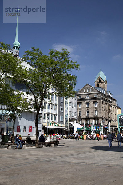 Alter Markt  Dortmund  Ruhrgebiet  Nordrhein-Westfalen  Deutschland  Europa
