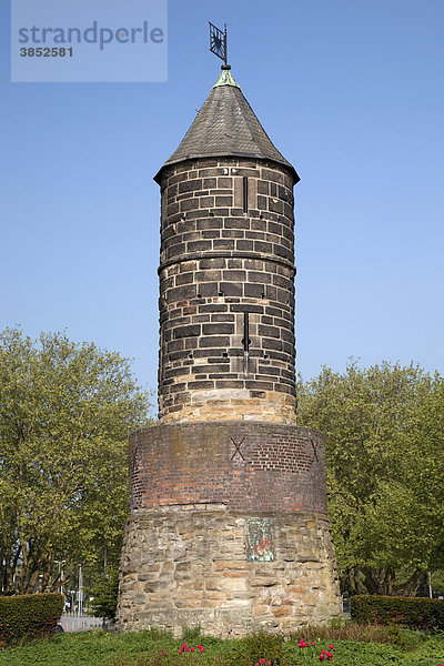 Der steinerne Turm  Baudenkmal  Dortmund  Ruhrgebiet  Nordrhein-Westfalen  Deutschland  Europa