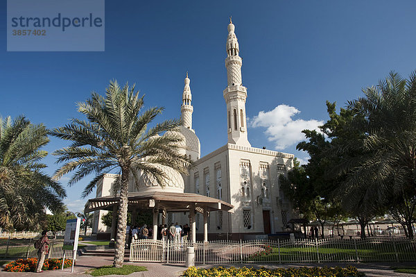 Große Moschee Jumeirah  Dubai  Vereinigte Arabische Emirate  Naher Osten