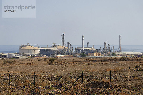 LNG-Anlage  Sur  Oman  Naher Osten