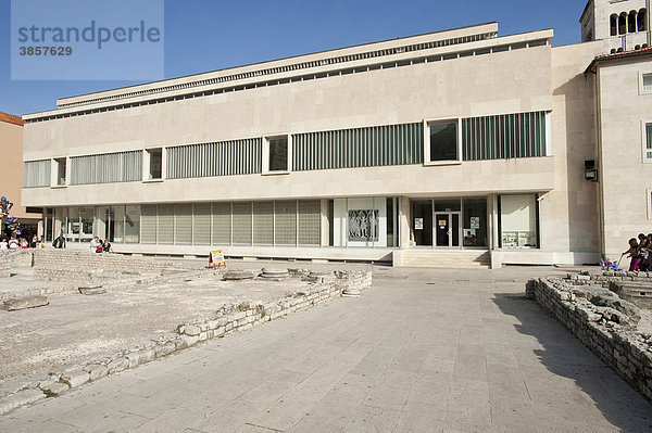Archäologisches Museum  Zadar  Gespanschaft Zadar  Kroatien  Europa