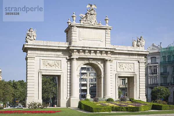 Porta de la Mar  Valencia  Comunidad Valenciana  Spanien  Europa